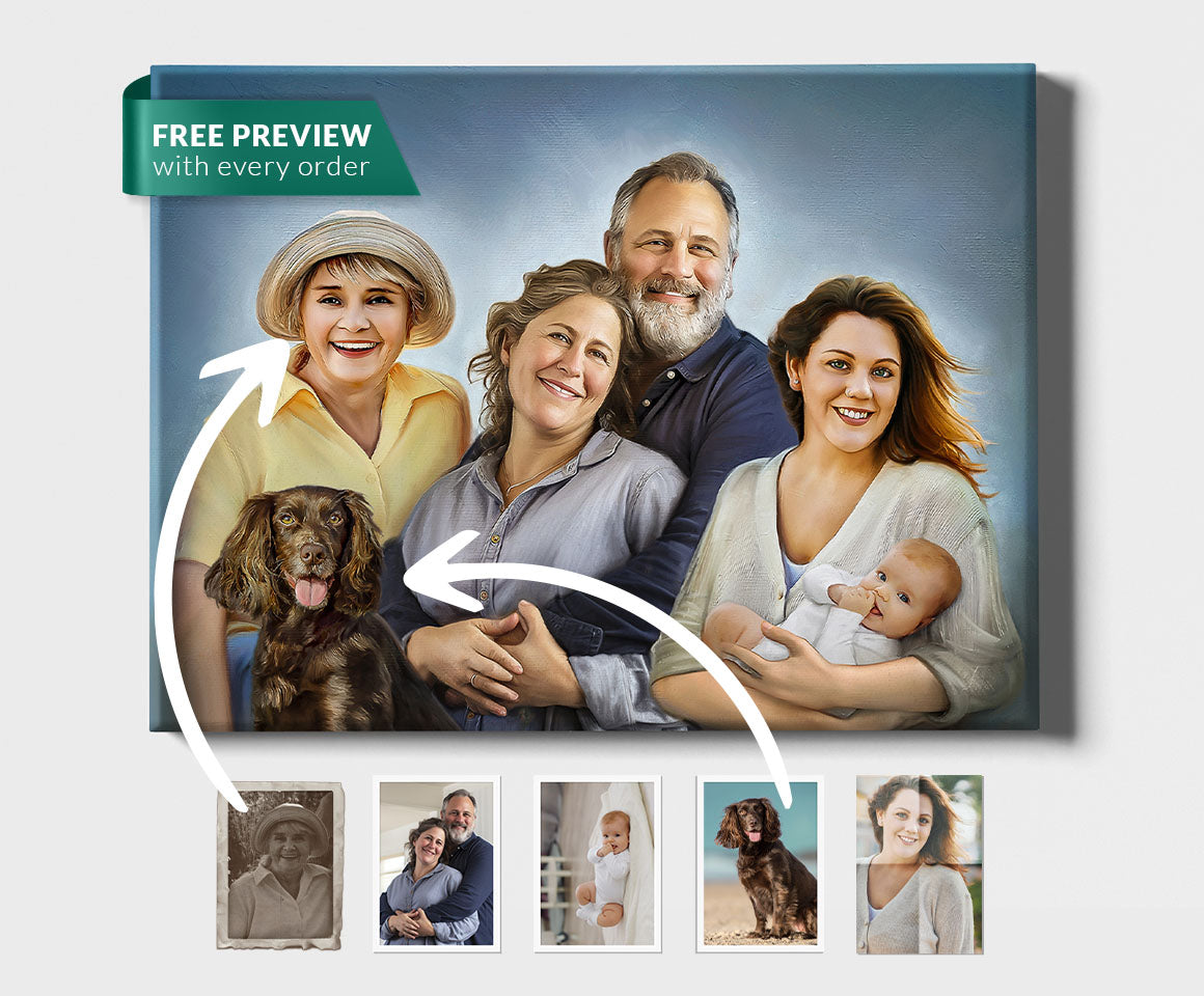 Create Custom Family Portrait