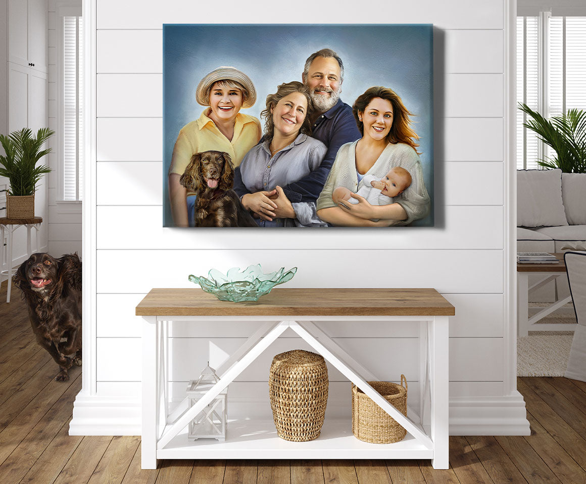 Create Custom Family Portrait
